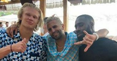 Erling Haaland reveals Riyad Mahrez role in Man City transfer after last summer encounter on holiday