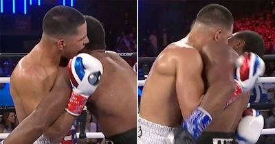 Boxer apologises after attempt to recreate 'Mike Tyson bite' during fight