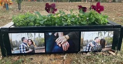 Man arrested and found guilty of littering after planting flowers on fiancée's grave