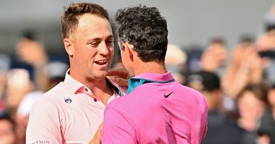 Rory McIlroy tells Justin Thomas he'd love them to go head to head again at the US Open this week