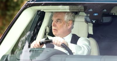 Prince Andrew drives to meet Queen for lunch despite royals 'blocking him' from event
