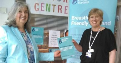 HMP Polmont visitor centre becomes Scotland's first breastfeeding-friendly