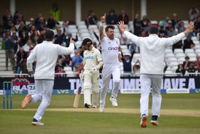 James Anderson claims 650th Test wicket for England