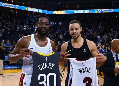 Dwyane Wade believes Stephen Curry belongs on the NBA Mount Rushmore, and he’s probably right