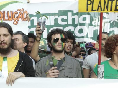 'It's Past Time To Legalize': Hundreds Of Brazilians March To Legalize Marijuana And 'Life'