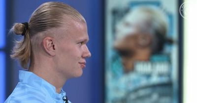 Every word of Erling Haaland's first interview after Man City transfer