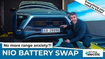 Here’s Another Look At A Nio Battery Swapping Station In Norway