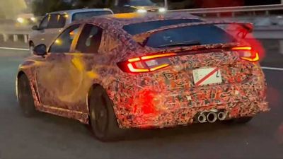 2023 Honda Civic Type R Caught Strolling Before Debut This Month