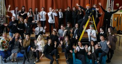 Sunshine on Leith star gives Lanarkshire school kids a boost ahead of summer show