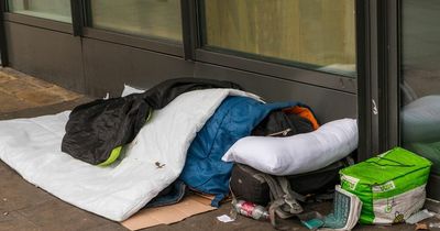 Man sleeping rough to prepare for 'inevitable' eviction due to cost of living crisis