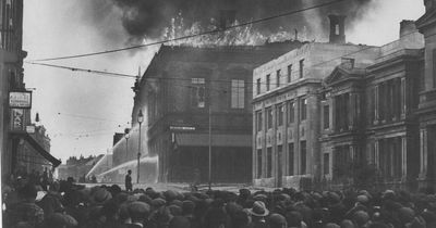'Fire in sky' drew thousands as Philharmonic Hall burned to ground