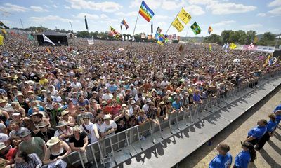 Lenny Henry ‘always surprised’ by lack of black and Asian faces at Glastonbury