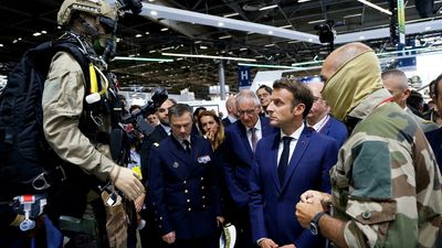 Macron to seek bigger military budget in 'war economy'