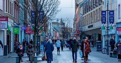 Footfall in Perth city centre dropped to 10 per cent below national level
