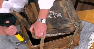 This Morning's Phil and Holly devastated as they open Blue Peter time capsule