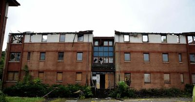 University buildings to be demolished after deliberate fire