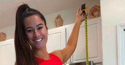 Woman who is 6ft2 makes £80,000 a month on OnlyFans pretending to be a giant