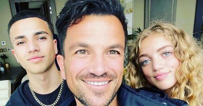 Peter Andre says he's talked to his kids about drugs after Jamal Edward's death