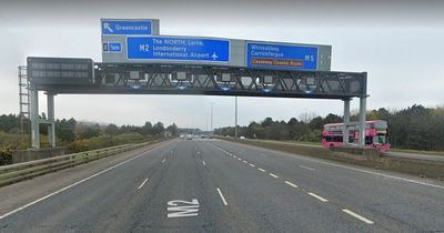 M2 Belfast roadworks to start from Friday