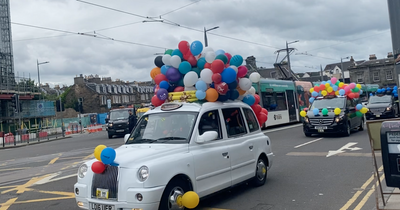Edinburgh Taxi Outing takes to city centre streets for first time since Covid