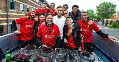 Liverpool FC players 'freaked out' over problem during Calvin Harris DJ set