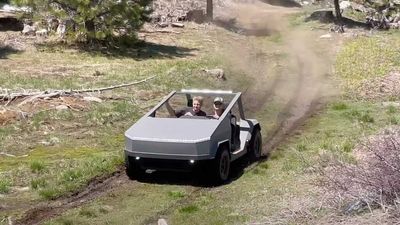 Man Creates Tesla Cybertruck Of Sorts... Out Of Crashed Toyota Prius C