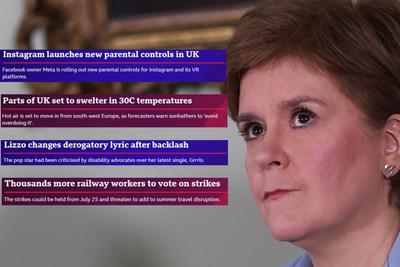 English weather and Instagram: What BBC Scotland reported instead of indyref news