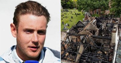 Devastating image shows extent of damage to Stuart Broad's pub after heartbreaking fire