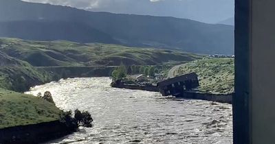 Entire house swept down river as 'bizarre' flood strikes Yellowstone National Park