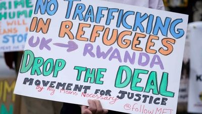 UK's 'immoral' migrant flights to Rwanda get all-clear from courts