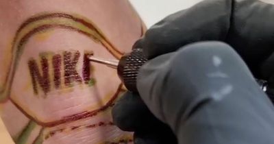 Man has shoes tattooed onto his feet because he's 'tired of paying' for new ones