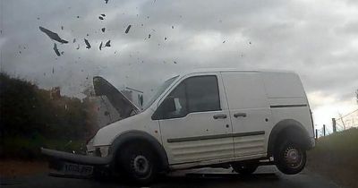 Van driver kills pensioner while 'showing off' in dashcam video of deadly overtaking