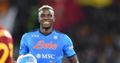 Napoli striker Victor Osimhen gives update on future amid Manchester United transfer links