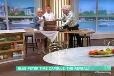 Sarah Greene left disappointed by ‘disgusting’ Blue Peter time capsule reveal
