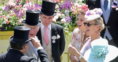 Queen's family step out in force at Royal Ascot as she misses first day of racing