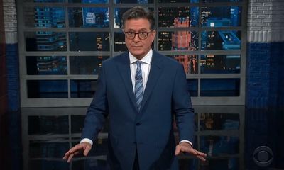 Stephen Colbert: ‘How many of Trump’s terrible ideas came from an inebriated Giuliani?’