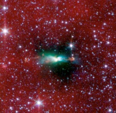 Rogue star gatecrashes cosmic baby-making party