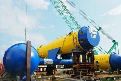 Japan hopes huge underwater turbine will supply most of country's energy