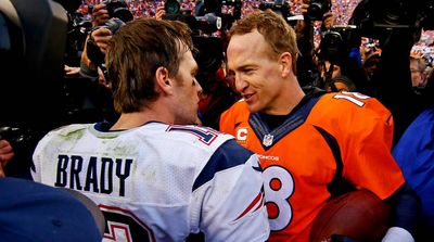 Tom Brady Takes a Shot at Peyton Manning’s Forehead