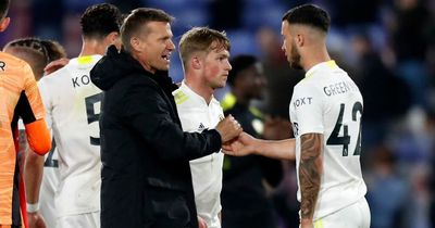 Sam Greenwood's private Leeds United talks with Jesse Marsch and his key pre-season message