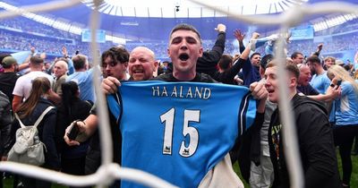 Man City supporters predict how many goals Erling Haaland will score next season