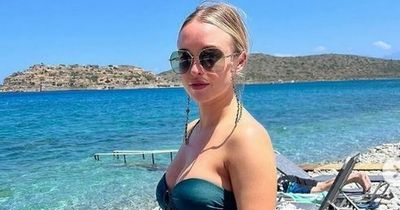 Jorgie Porter shows off her blossoming bump on babymoon as she opens up about her pregnancy