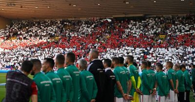 England fans jeer Hungary national anthem at Molineux as row between countries escalates