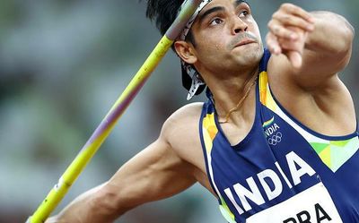Neeraj betters National mark, takes silver