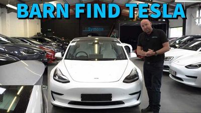 Tesla Model 3 Stored For Two Years Is Not Your Usual Barn Find