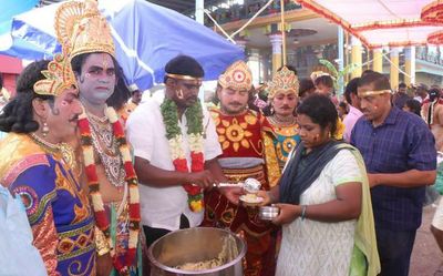 Steady flow of devotees on fourth Tuesday at Tirupati’s Gangamma temple