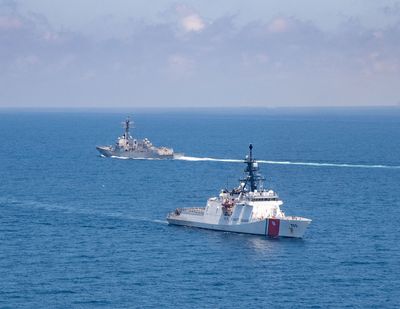 U.S. rebuffs China by calling Taiwan Strait an international waterway