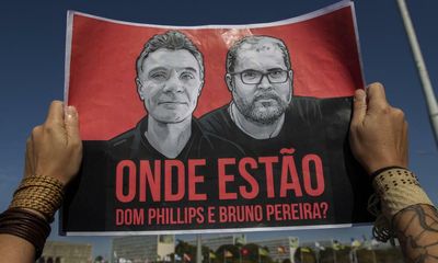 Dom Phillips and Bruno Pereira: police in Brazil arrest second man for ‘alleged murder’