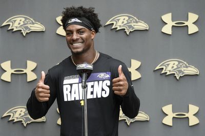 Ravens WR James Proche II shows off photography skills at media day
