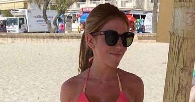 Gogglebox star Abbie Lynn flaunts slim figure in bright bikini while on holiday